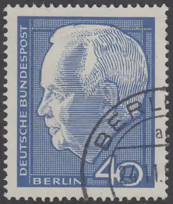 BERLIN 1964 Michel-Nummer 235 gestempelt EINZELMARKE (b)