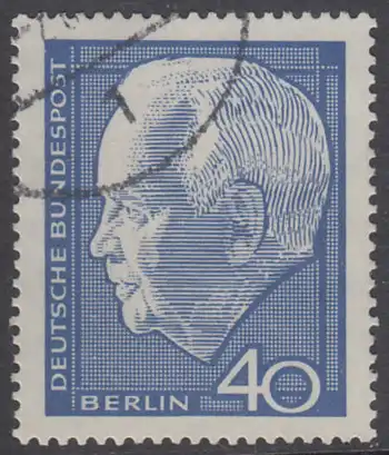 BERLIN 1964 Michel-Nummer 235 gestempelt EINZELMARKE (a)