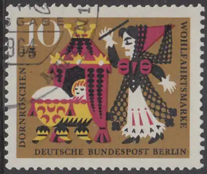 BERLIN 1964 Michel-Nummer 237 gestempelt EINZELMARKE (a)