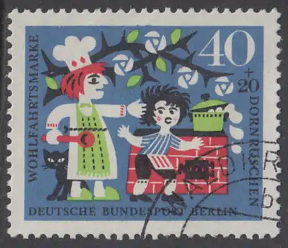 BERLIN 1964 Michel-Nummer 240 gestempelt EINZELMARKE (d)