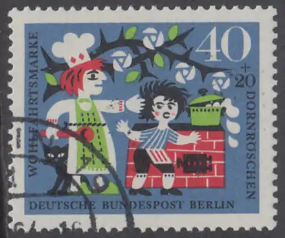 BERLIN 1964 Michel-Nummer 240 gestempelt EINZELMARKE (g)