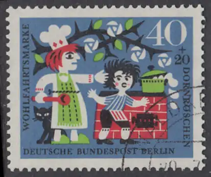 BERLIN 1964 Michel-Nummer 240 gestempelt EINZELMARKE (c)