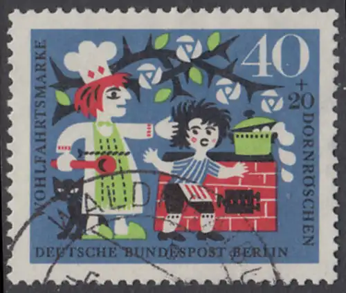 BERLIN 1964 Michel-Nummer 240 gestempelt EINZELMARKE (b)