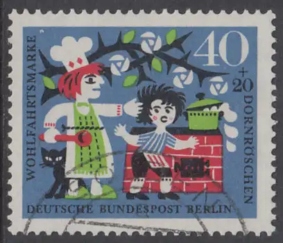 BERLIN 1964 Michel-Nummer 240 gestempelt EINZELMARKE (e)