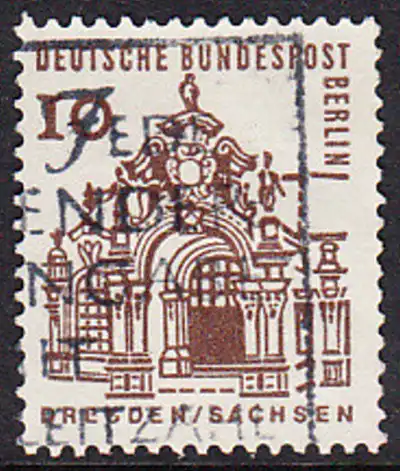 BERLIN 1964 Michel-Nummer 242 gestempelt EINZELMARKE (m)