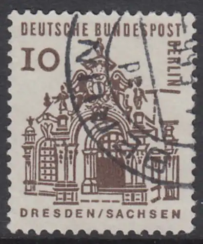 BERLIN 1964 Michel-Nummer 242 gestempelt EINZELMARKE (r)