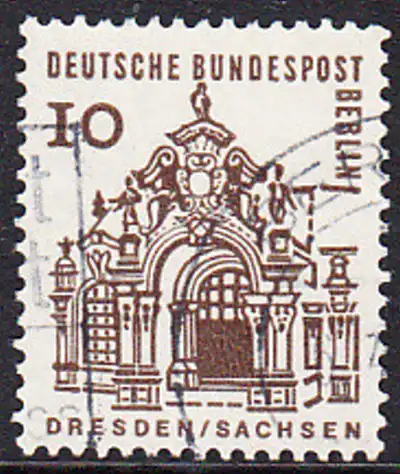 BERLIN 1964 Michel-Nummer 242 gestempelt EINZELMARKE (d)