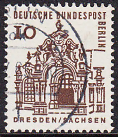 BERLIN 1964 Michel-Nummer 242 gestempelt EINZELMARKE (b)