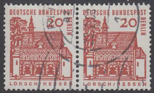 BERLIN 1964 Michel-Nummer 244 gestempelt horiz.PAAR (a)