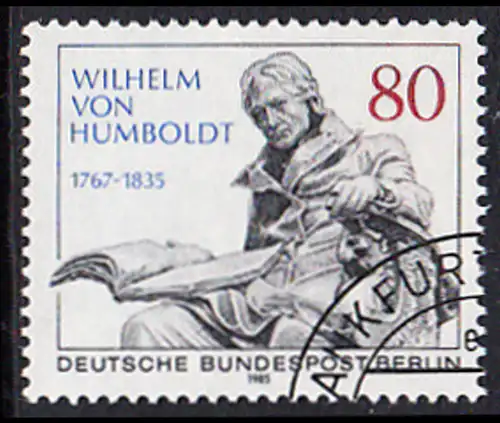 BERLIN 1985 Michel-Nummer 731 gestempelt EINZELMARKE (b)
