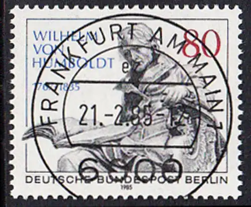 BERLIN 1985 Michel-Nummer 731 gestempelt EINZELMARKE (d)