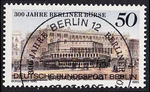 BERLIN 1985 Michel-Nummer 740 gestempelt EINZELMARKE (d)