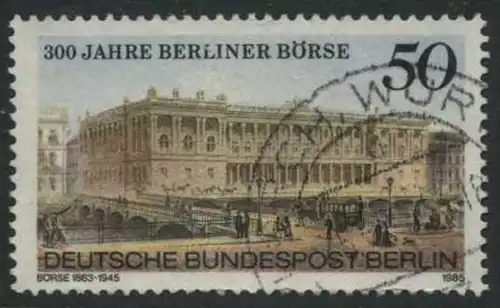 BERLIN 1985 Michel-Nummer 740 gestempelt EINZELMARKE (e)