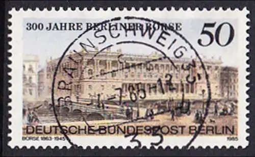 BERLIN 1985 Michel-Nummer 740 gestempelt EINZELMARKE (a)