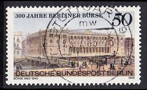 BERLIN 1985 Michel-Nummer 740 gestempelt EINZELMARKE (b)