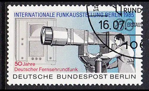 BERLIN 1985 Michel-Nummer 741 gestempelt EINZELMARKE (c)