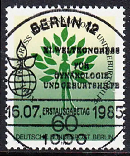 BERLIN 1985 Michel-Nummer 742 gestempelt EINZELMARKE (b)
