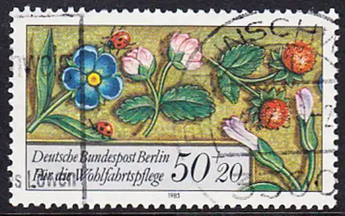 BERLIN 1985 Michel-Nummer 744 gestempelt EINZELMARKE (a)