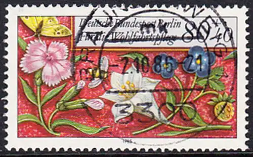 BERLIN 1985 Michel-Nummer 746 gestempelt EINZELMARKE (d)