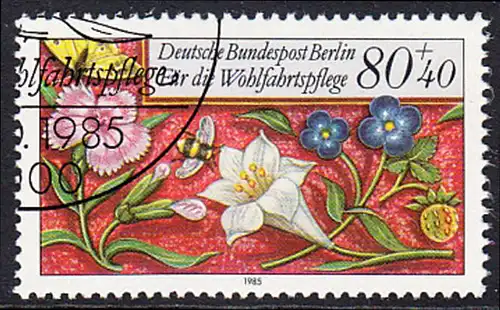 BERLIN 1985 Michel-Nummer 746 gestempelt EINZELMARKE (e)