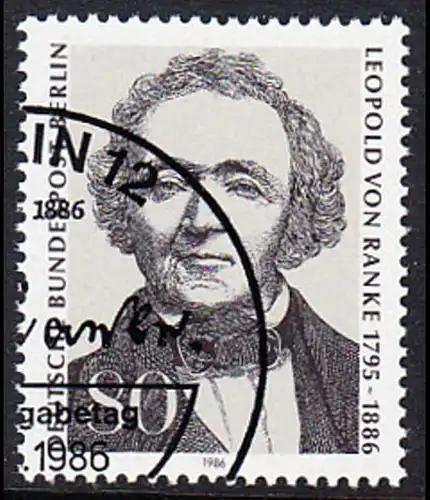 BERLIN 1986 Michel-Nummer 759 gestempelt EINZELMARKE (b)