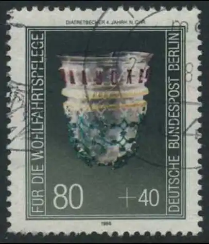 BERLIN 1986 Michel-Nummer 768 gestempelt EINZELMARKE (e)