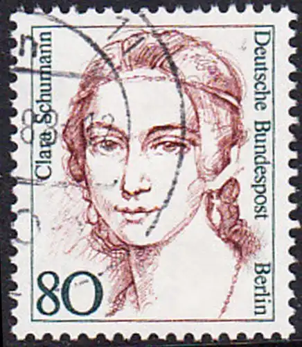 BERLIN 1986 Michel-Nummer 771 gestempelt EINZELMARKE (a)