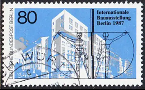 BERLIN 1987 Michel-Nummer 785 gestempelt EINZELMARKE (b)