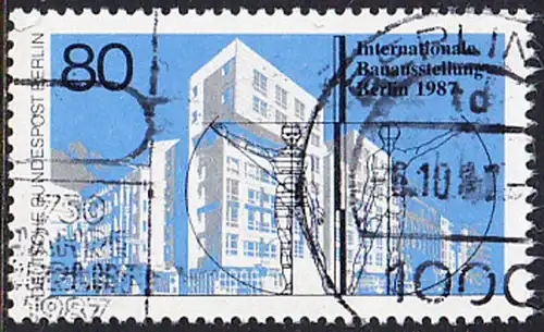 BERLIN 1987 Michel-Nummer 785 gestempelt EINZELMARKE (c)