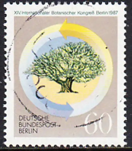 BERLIN 1987 Michel-Nummer 786 gestempelt EINZELMARKE