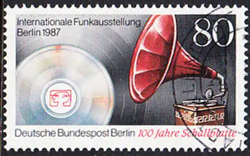 BERLIN 1987 Michel-Nummer 787 gestempelt EINZELMARKE (b)