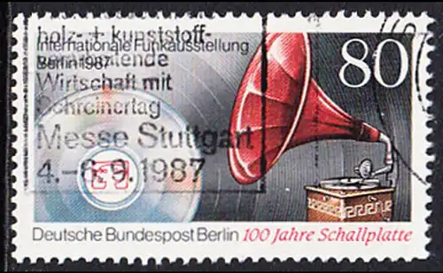 BERLIN 1987 Michel-Nummer 787 gestempelt EINZELMARKE (e)