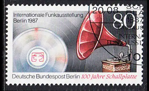 BERLIN 1987 Michel-Nummer 787 gestempelt EINZELMARKE (d)