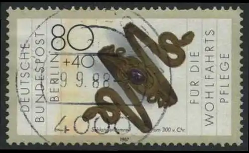 BERLIN 1987 Michel-Nummer 792 gestempelt EINZELMARKE (b)