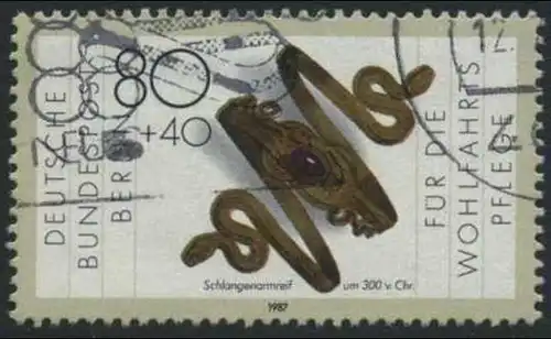 BERLIN 1987 Michel-Nummer 792 gestempelt EINZELMARKE (e)