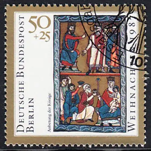 BERLIN 1987 Michel-Nummer 797 gestempelt EINZELMARKE