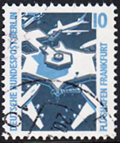 BERLIN 1988 Michel-Nummer 798 gestempelt EINZELMARKE (b)