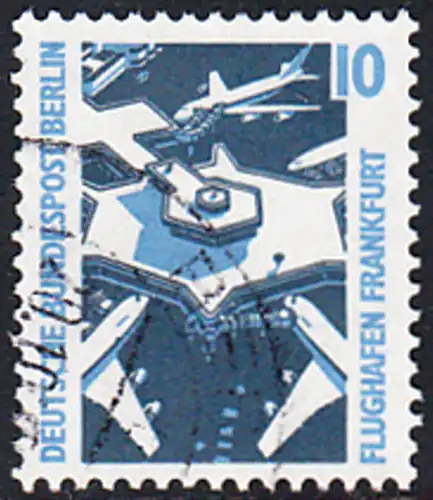 BERLIN 1988 Michel-Nummer 798 gestempelt EINZELMARKE (a)