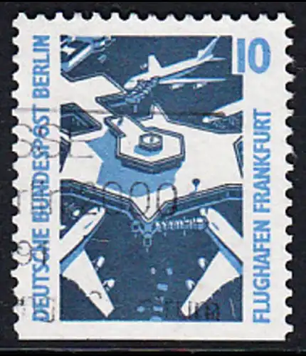 BERLIN 1988 Michel-Nummer 798D gestempelt EINZELMARKE (b)