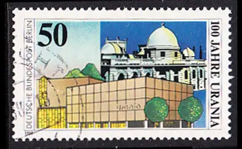 BERLIN 1988 Michel-Nummer 804 gestempelt EINZELMARKE (c)
