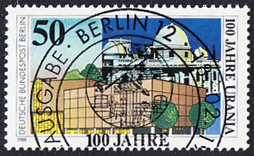 BERLIN 1988 Michel-Nummer 804 gestempelt EINZELMARKE (a)