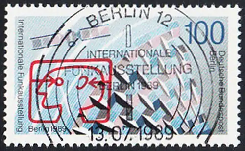 BERLIN 1989 Michel-Nummer 847 gestempelt EINZELMARKE (b)
