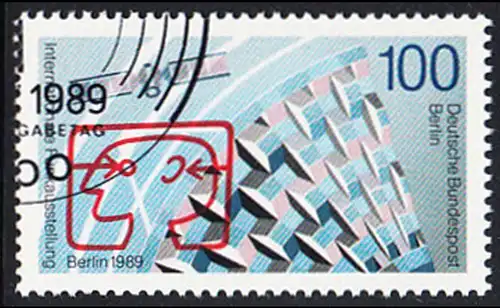 BERLIN 1989 Michel-Nummer 847 gestempelt EINZELMARKE (a)