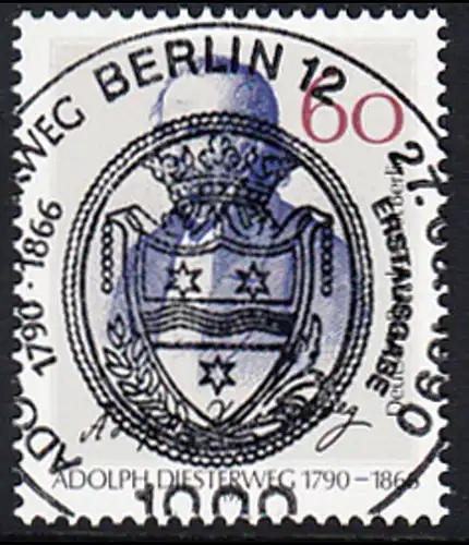 BERLIN 1990 Michel-Nummer 879 gestempelt EINZELMARKE (g)