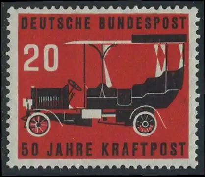 BUND 1955 Michel-Nummer 0211 postfrisch EINZELMARKE