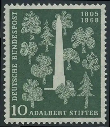 BUND 1955 Michel-Nummer 0220 postfrisch EINZELMARKE