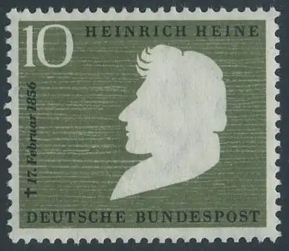 BUND 1956 Michel-Nummer 0229 postfrisch EINZELMARKE