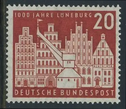 BUND 1956 Michel-Nummer 0230 postfrisch EINZELMARKE