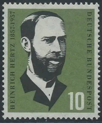 BUND 1957 Michel-Nummer 0252 postfrisch EINZELMARKE