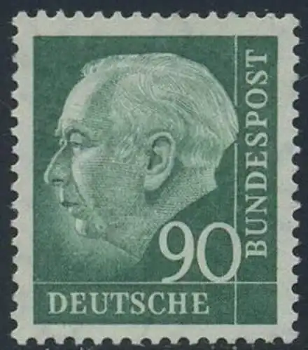 BUND 1957 Michel-Nummer 0265x postfrisch EINZELMARKE